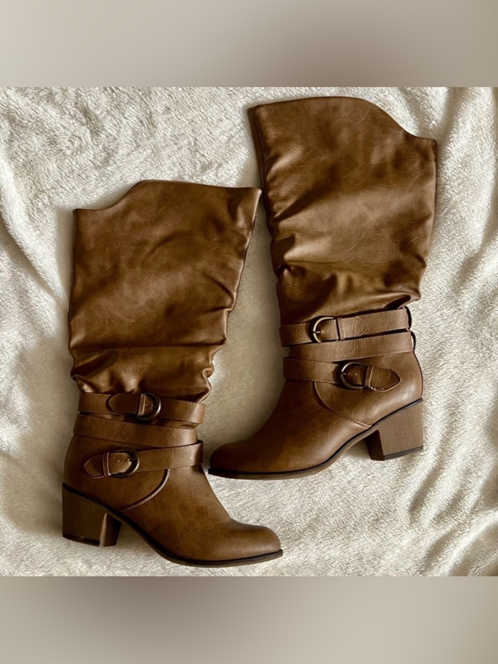 Journee Collection Block Heel Boots